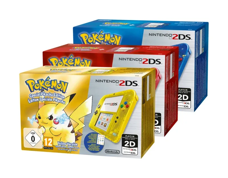 PET Plastic Box Protector / Display Case for NINTENDO 2DS Console Box