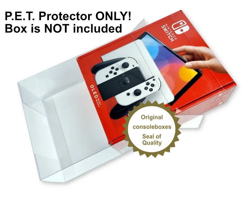 PET Plastic Box Protector / Display Case for NINTENDO Switch OLED