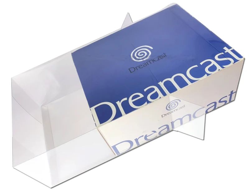 PET Plastic Box Protector / Display Case for SEGA DREAMCAST Console