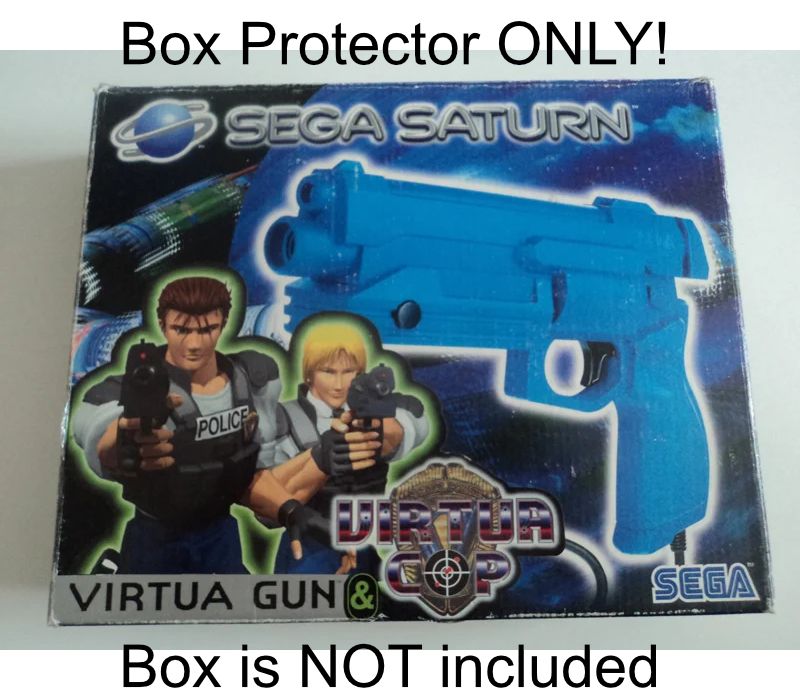 PET Plastic Box Protector / Display Case for SEGA SATURN  VIRTUA GUN