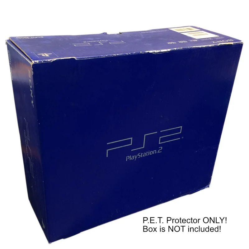 PET Plastic Box Protector / Display Case for SONY PS2 Phat