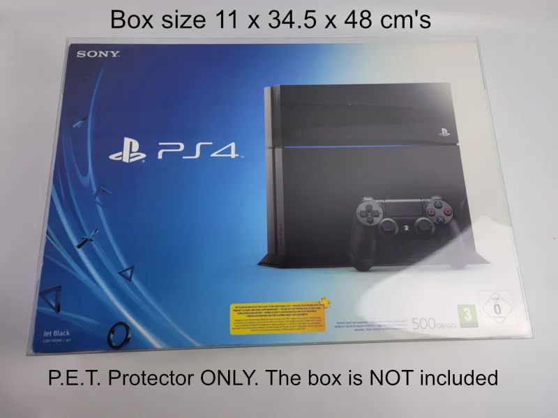 PET Plastic Box Protector for Playstation PS4 Console Box