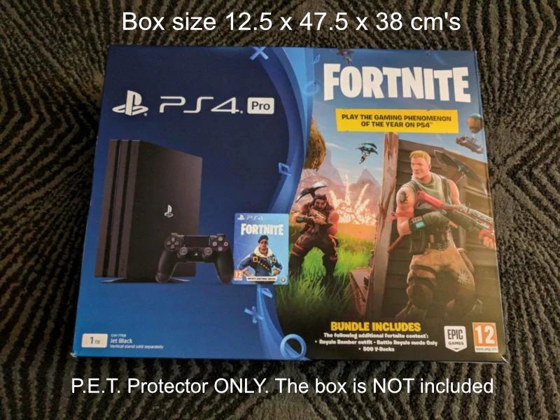 PET Plastic Box Protector for Playstation PS4 Pro Console Box