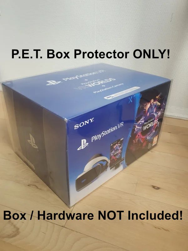 PET Plastic Box Protector / Display Case for Sony Playstation PSVR