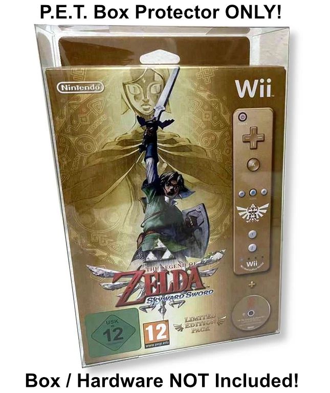 PET Plastic Box Protector Nintendo Wii Controller Skyward Sword Edition