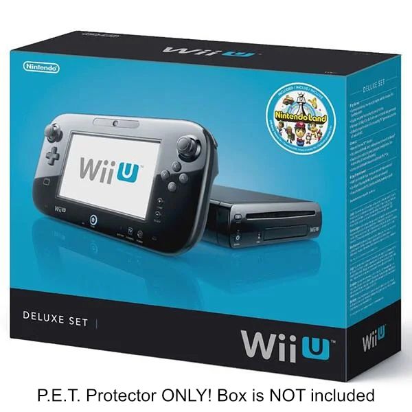 PET Plastic Box Protector Nintendo WiiU Console Box