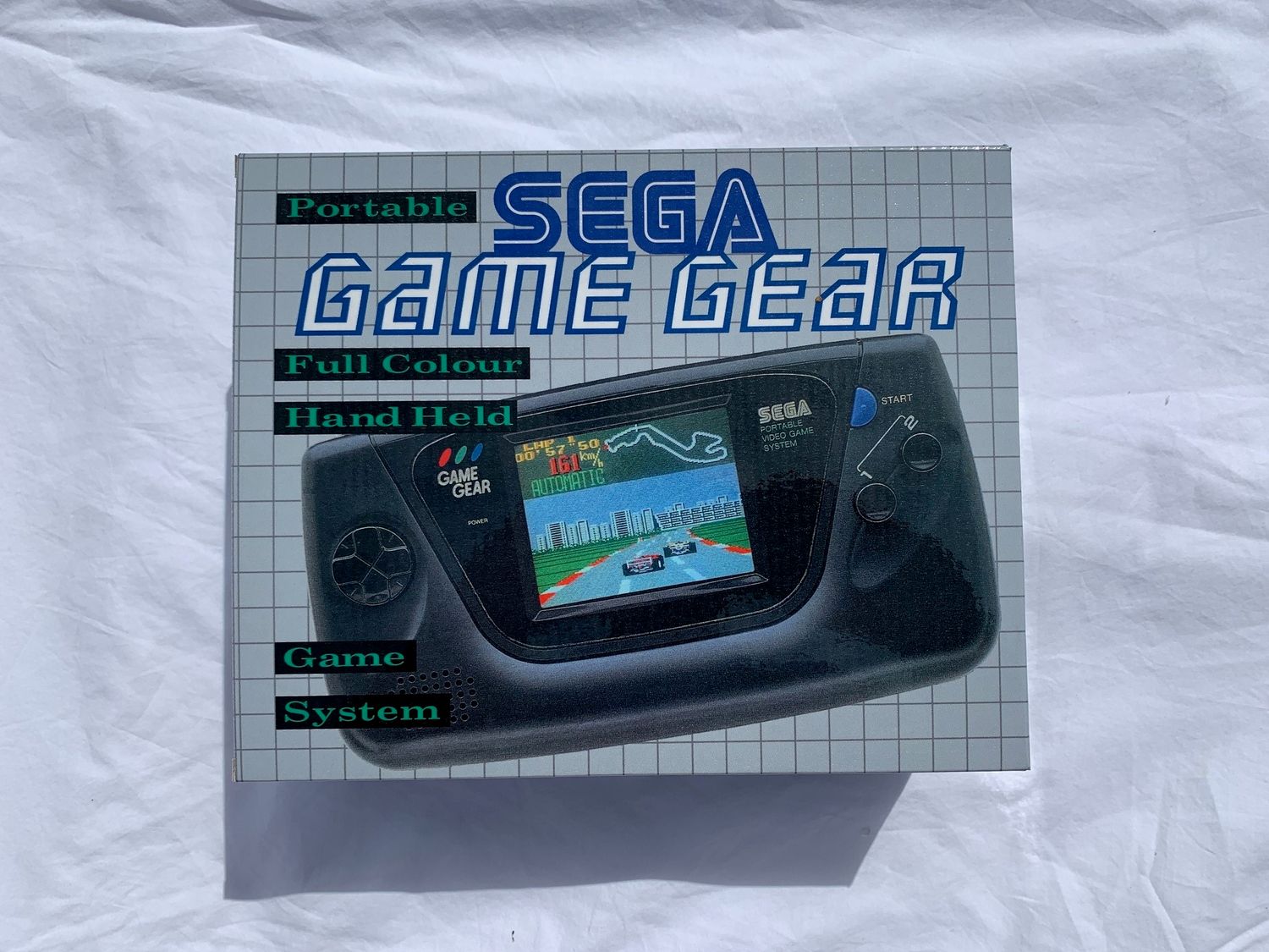 BOX - Sega Game Gear PAL Console Box with Optional Poly / Protector