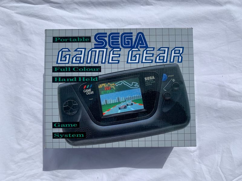 BOX - Sega Game Gear PAL Console Box with Optional Poly / Protector