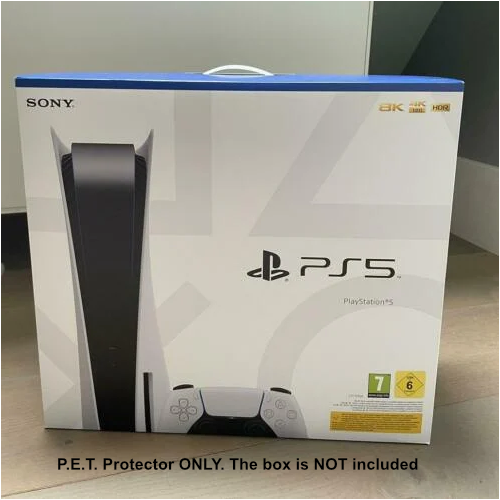 PET Plastic Box Protector for Playstation PS5 Console Box