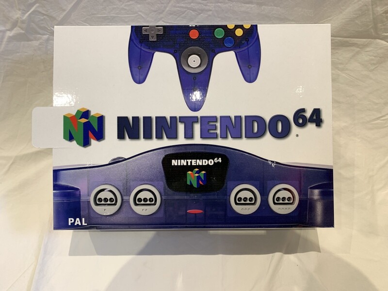 BOX - Nintendo 64 Funtastic Grape Purple Console Box