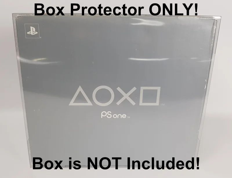 PET Plastic Box Protector / Display Case for SONY PSOne