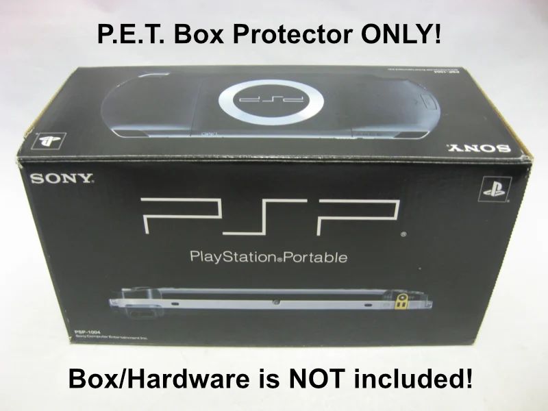 PET Plastic Box Protector / Display Case for Sony PSP1004
