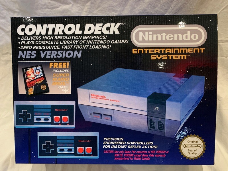BOX - B-Grade! Nintendo NES Control Deck PAL / UK