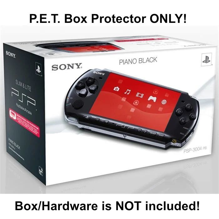 PET Plastic Box Protector / Display Case for SONY PSP3004
