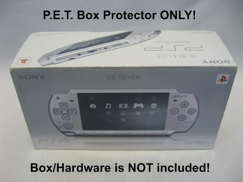 PET Plastic Box Protector / Display Case for Sony PSP2004