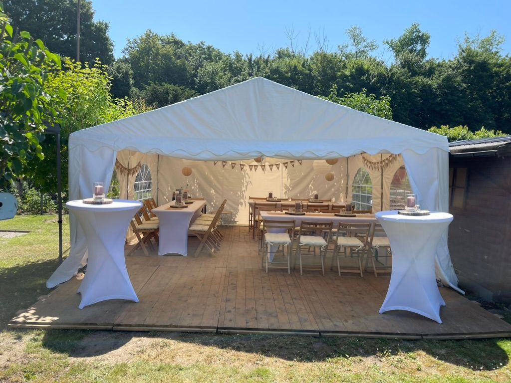 Zelt 5x5m mieten