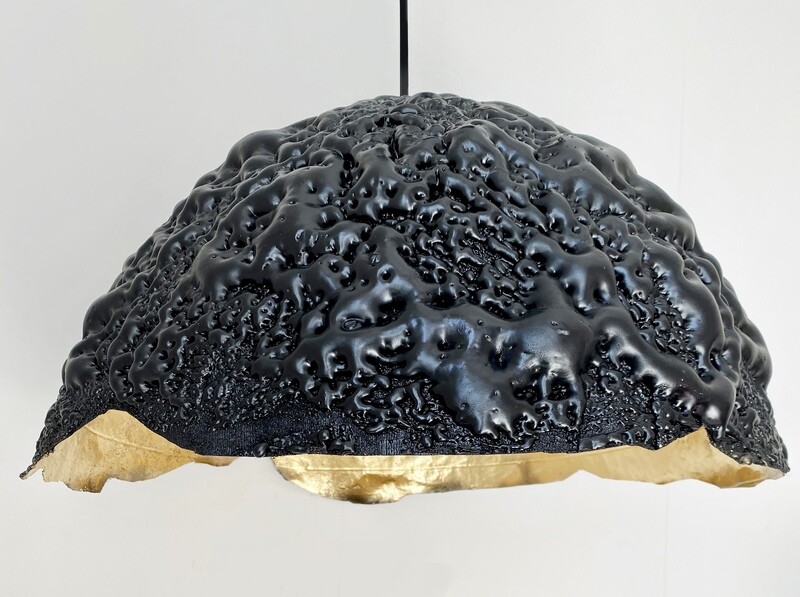 Carbon Nugget Lamp Shades