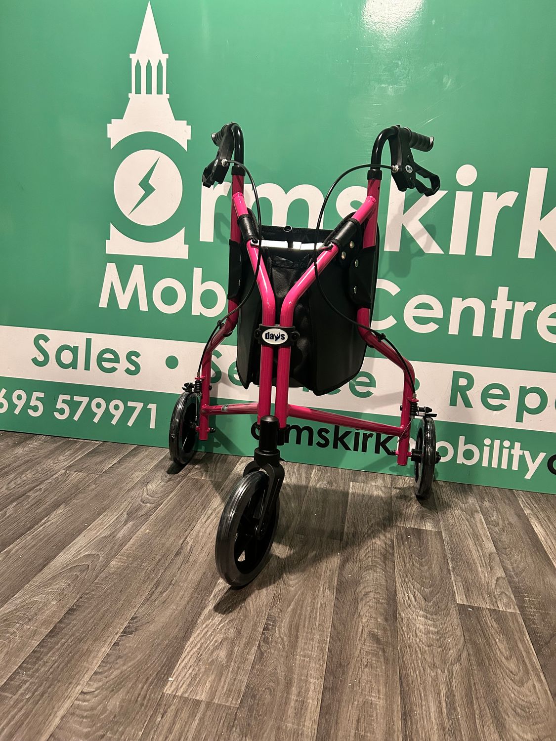 Pink tri Walker