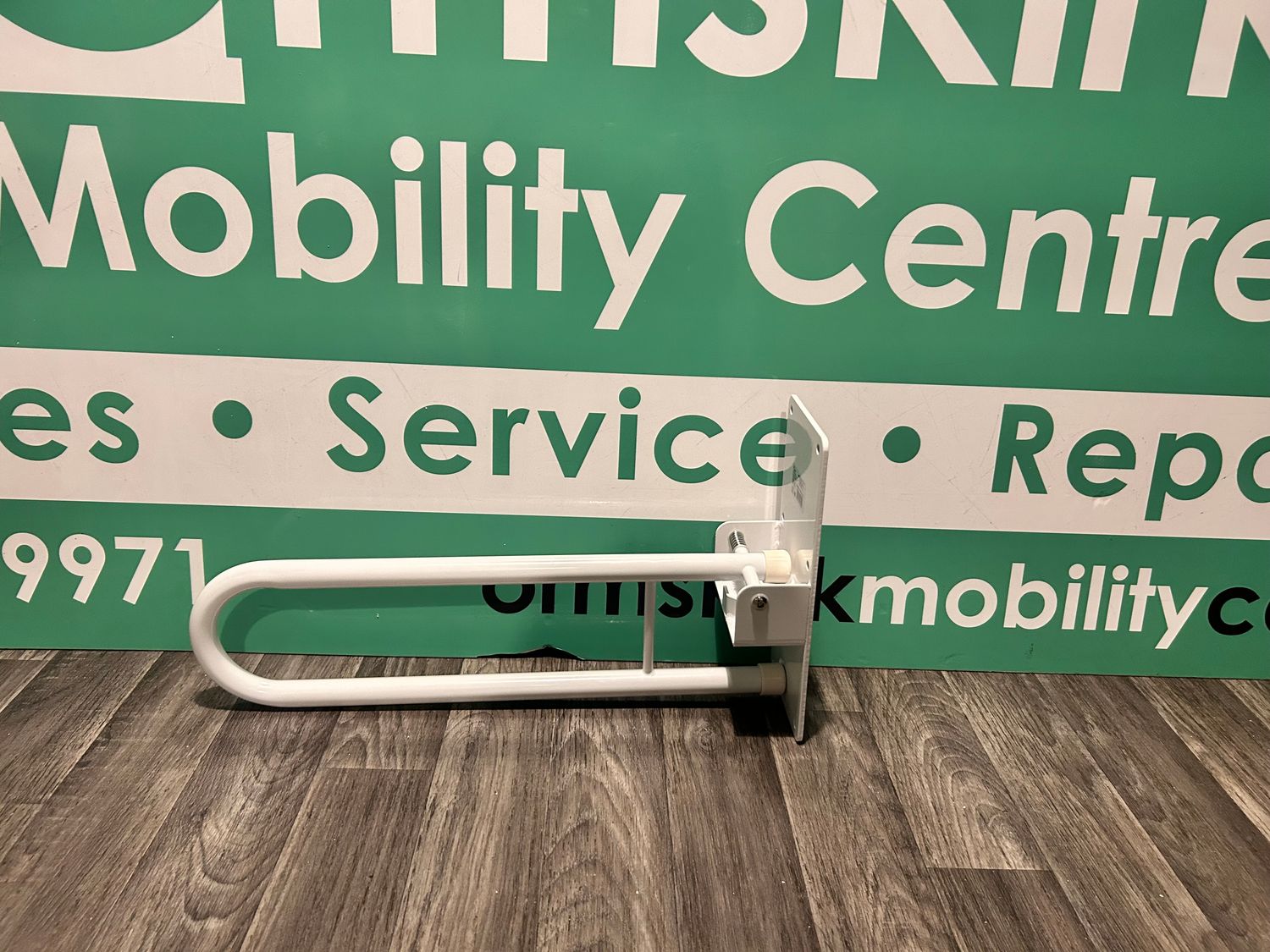 Folding Devon Deluxe Toilet Support Rail