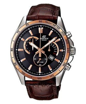 Casio Edifice Chronograph EFR-510L-7AV - Tachymeter, Retrograde, Date display, 100M WR
