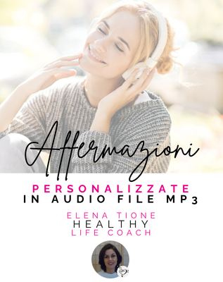 AFFERMAZIONI PERSONALIZZATE in audiofile mp3 SENZA SESSIONE | online su server SoundCloud, scaricabile
