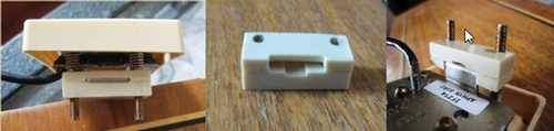 Ibanez Two Hole Pickup to Three Hole Ring Adapter