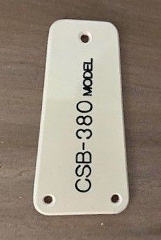 Aria CSB-380 Bass Truss Rod Cover