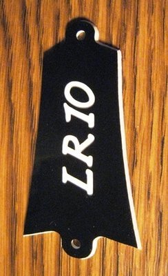 Ibanez LR10 Truss Rod Cover