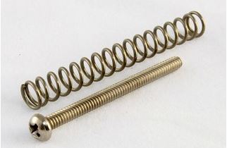 Humbucking Pickup height adjustment Screws Phillips, W/Springs, #3 - 48 x 1-1/8&quot;