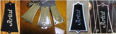 Ibanez Artist Truss Rod Cover