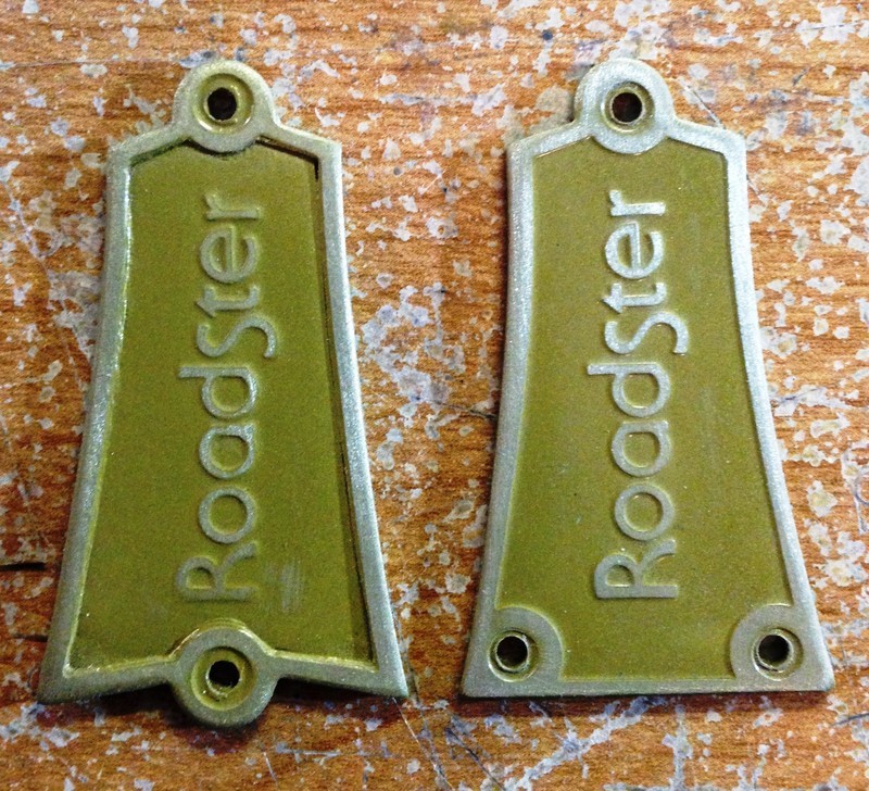 Ibanez Roadster Bass Truss Rod Cover Brass