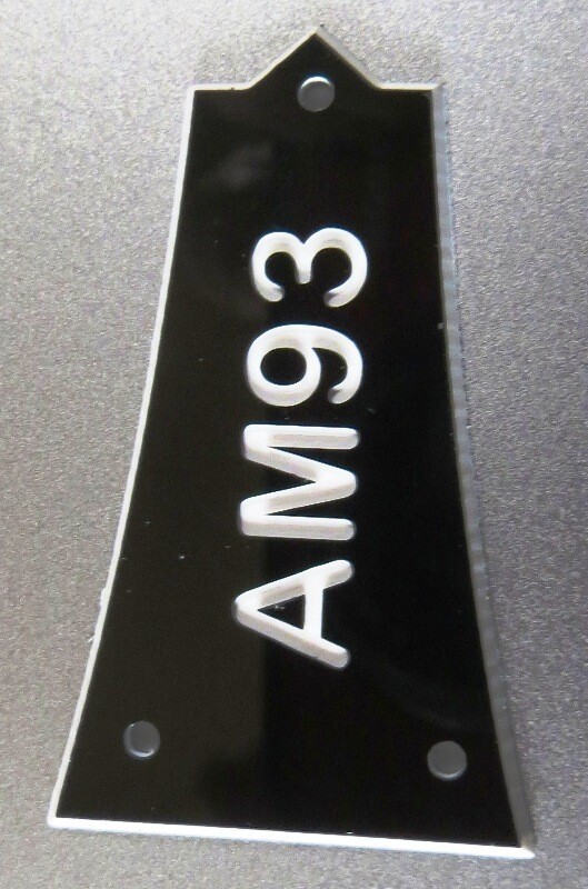 Ibanez AM series Truss Rod Cover