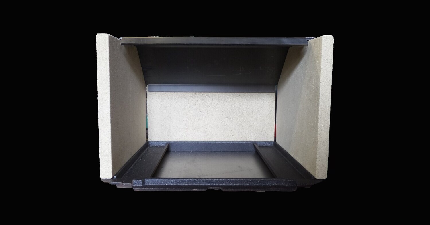 Morso Heaven's Lion Baffle Plate and Brick Set.