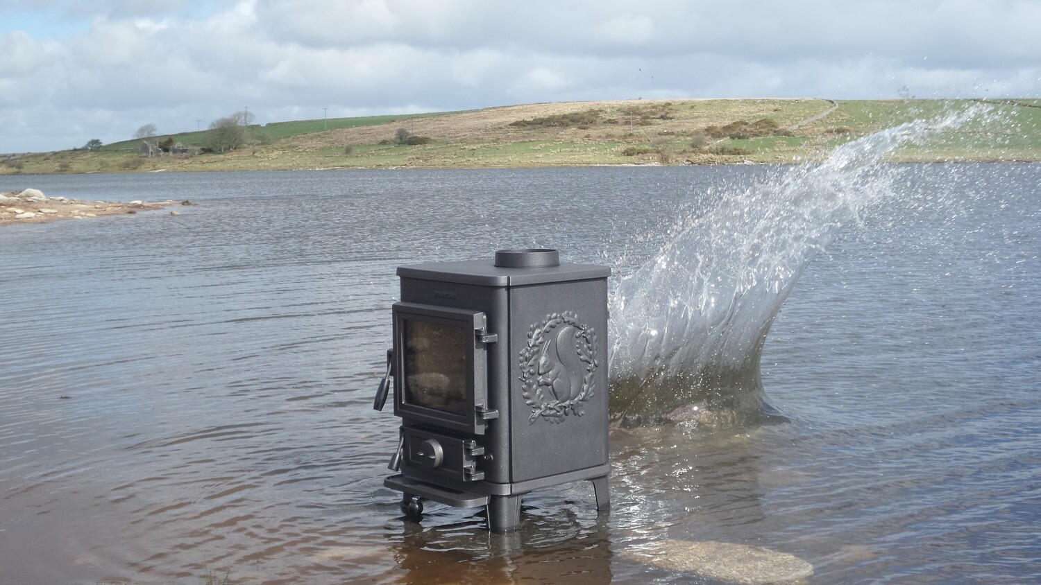 Morso Squirrel 1430 Clean Heat, Multi Fuel Stove.