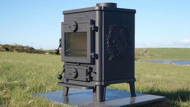 Morso Squirrel 1410. Air Wash, Multi Fuel Stove.