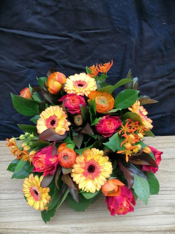 lenteboeket geel - oranje