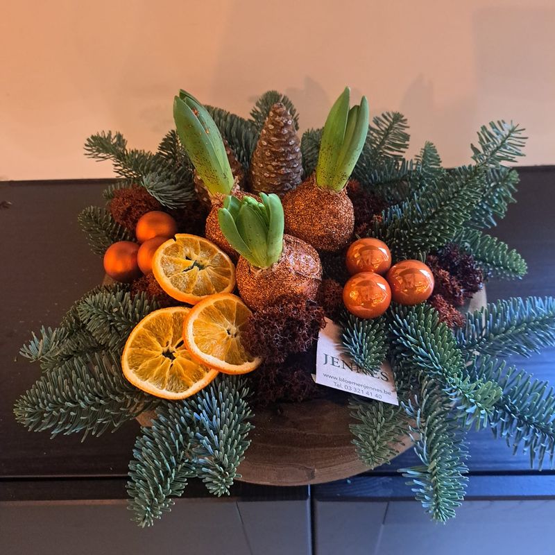 kerstsfeer  &quot; Hyacint Gold&quot;