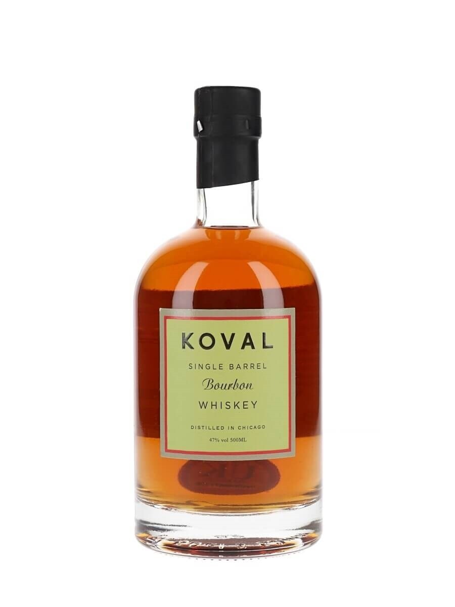 Koval Bourbon Single Barrel Whiskey 50cl