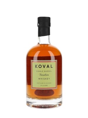 Koval Bourbon Single Barrel Whiskey 50cl
