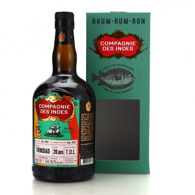 Compagnie des Indes Trinidad Distillers 2003 20 Year Old / PS 20th Anniversary