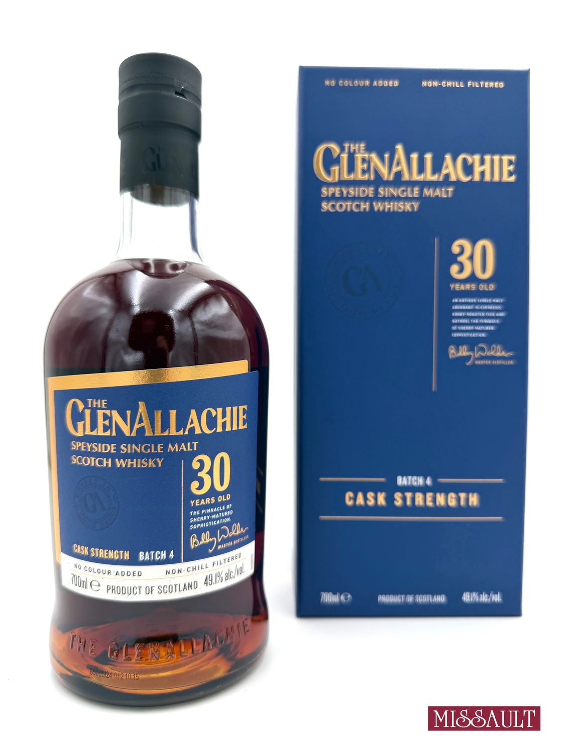 GlenAllachie 30y Cask Strength Batch 4 49.1%