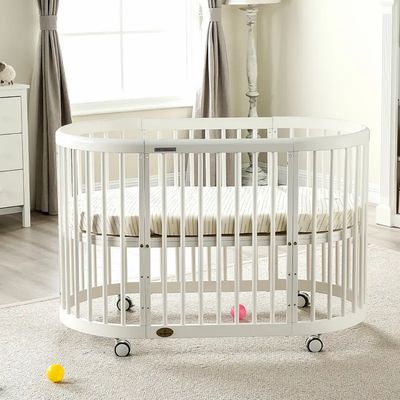 White cot bed 