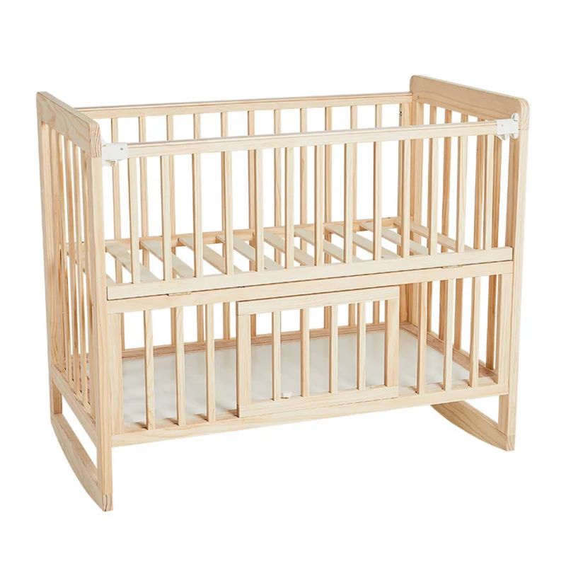 Wooden cot bed
