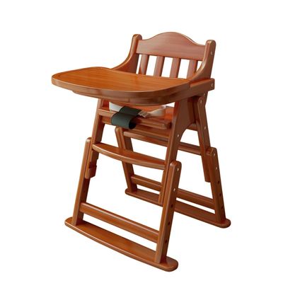 Wooden feeding chair