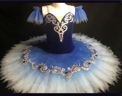 Ballet Tutu - Royal Blue Velvet ballet tutu