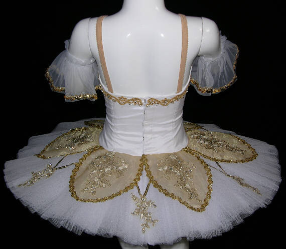 Ballet Tutu - Gold Embellish Ballet Tutu