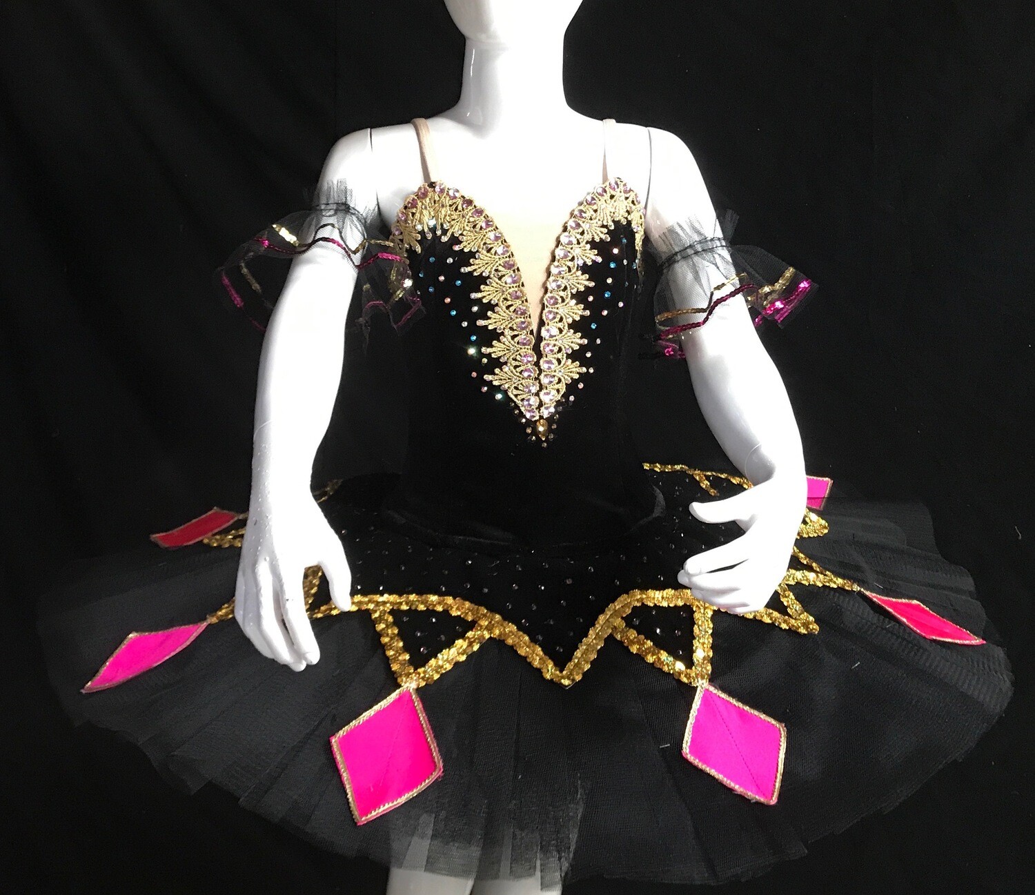 Ballet Tutu - Black Velvet tutu