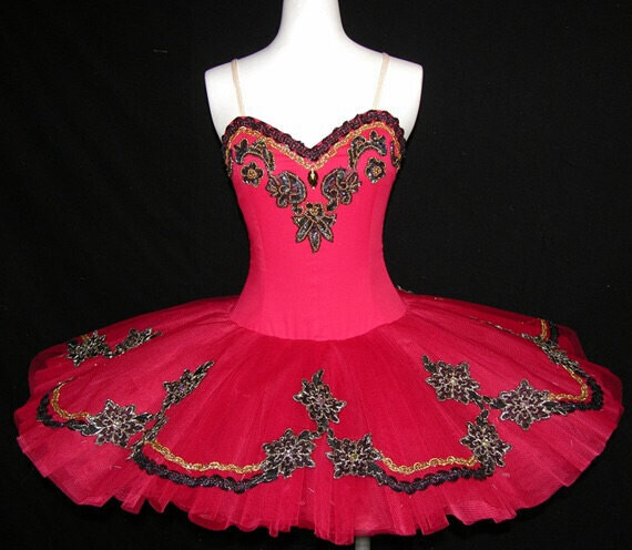 Ballet Tutu - Black & Red Ballet Tutu