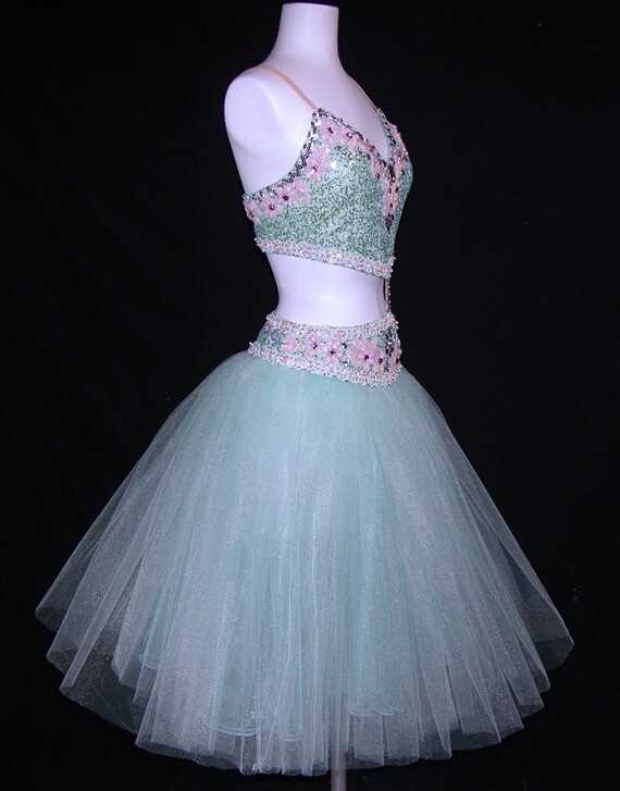 トップス Ballerina\" fairy tulle bustier (mint) Amazon.com: ZX Girl's Camisole Skirted Leotard Ballet
