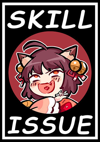 Skill Issue Sticker